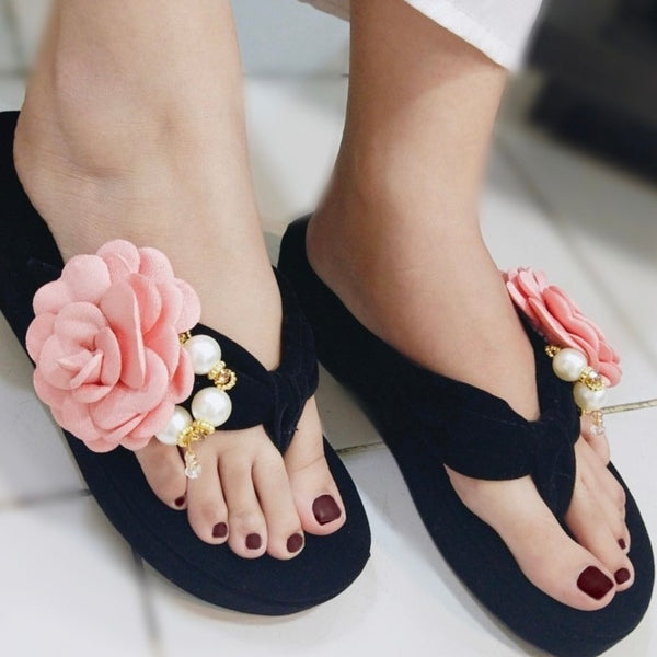 FLOWER SLIPPER